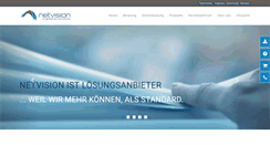 Desktop Screenshot of net-vision.de